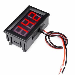 Dijital Voltmetre AC 30-500V 2 Kablolu