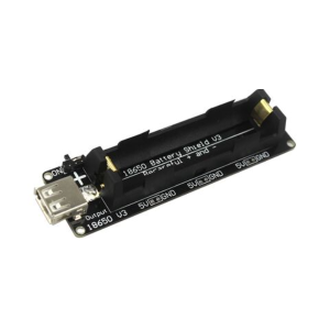 Arduino ve WEMOS ESP32 için Mikro USB'li Lityum Batarya Şarj Shield'i V3