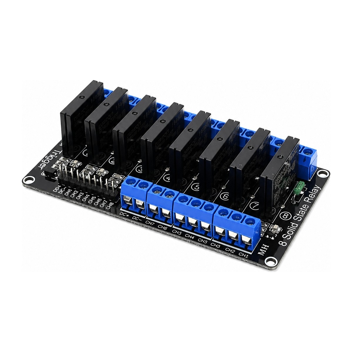 5V 8 Kanal Solid State Röle Modülü | 5V Tetikleme | 100-240V Ac 2A